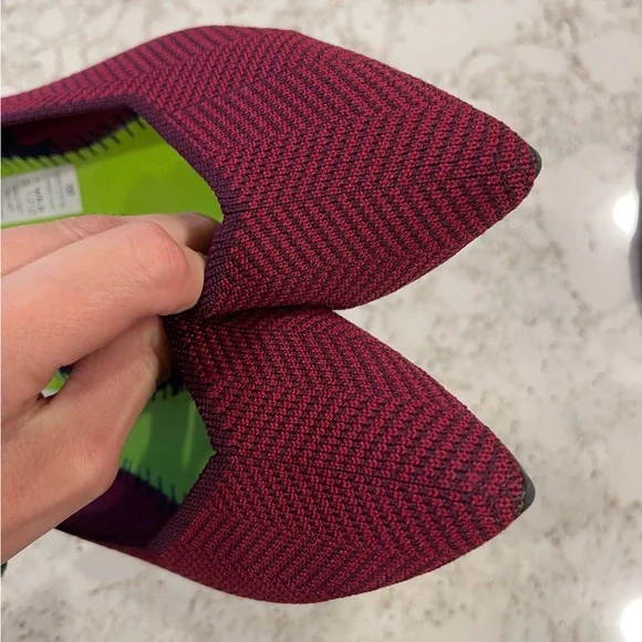 SALE | Rothy’s | Cabernet Herringbone | Flats - Picture 13 of 16